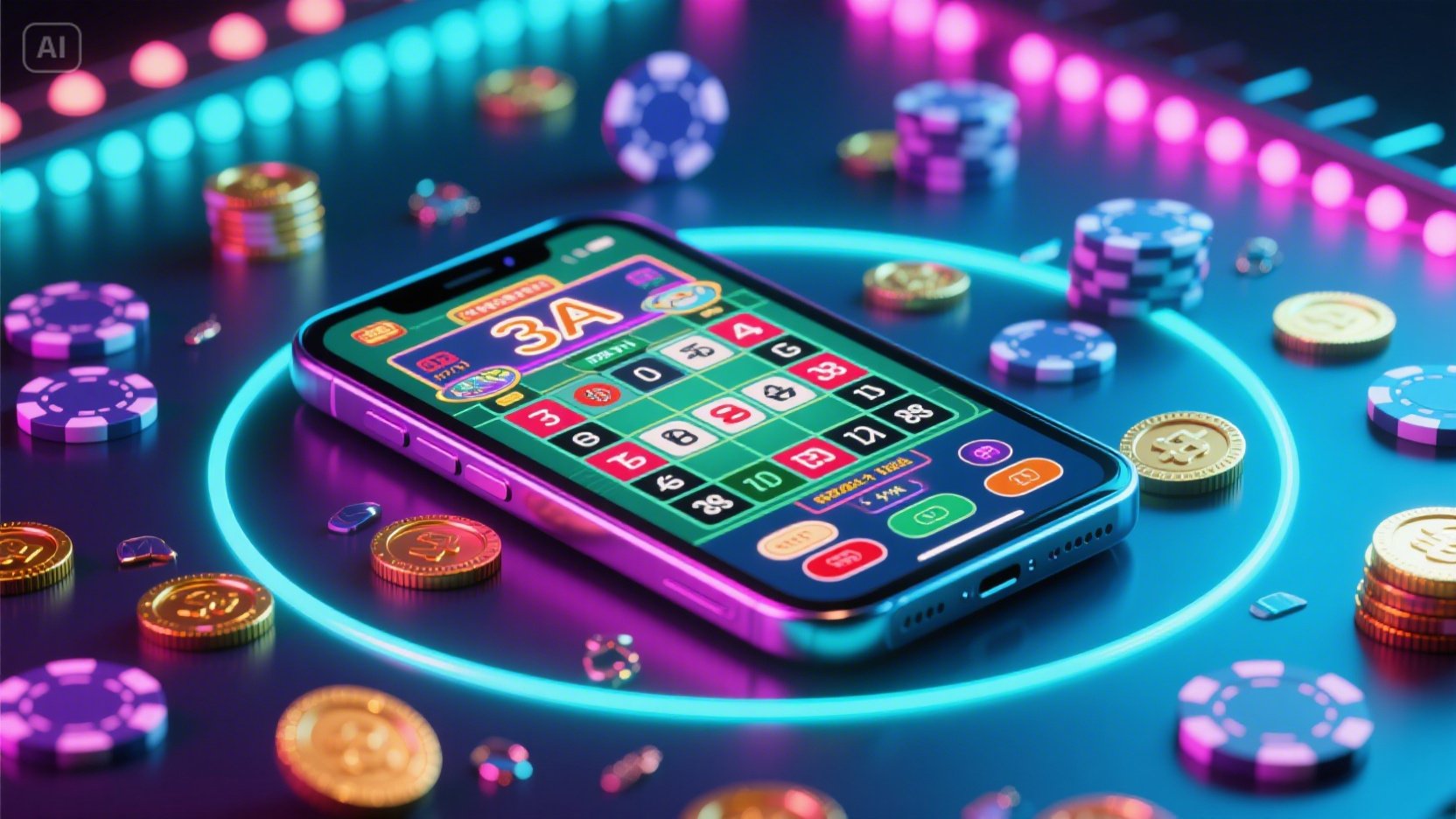Casino mega casino game desktop and mobile interfaces